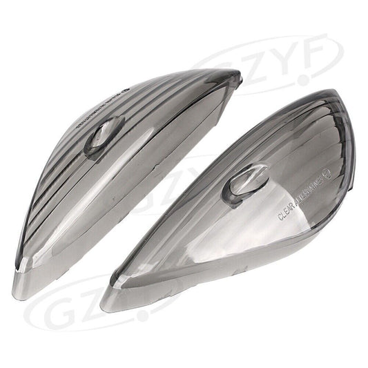 Blinker Gl?ser Lampe Glas Signal Linse f¨¹r for Honda CBF600 CBF600S rauchgrau