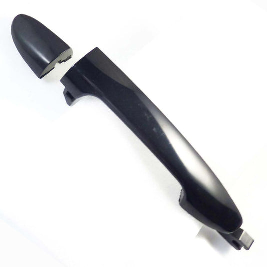 Black base paint on the left rear driver's side of the outer door handle is suitable for Kia Spectra 5