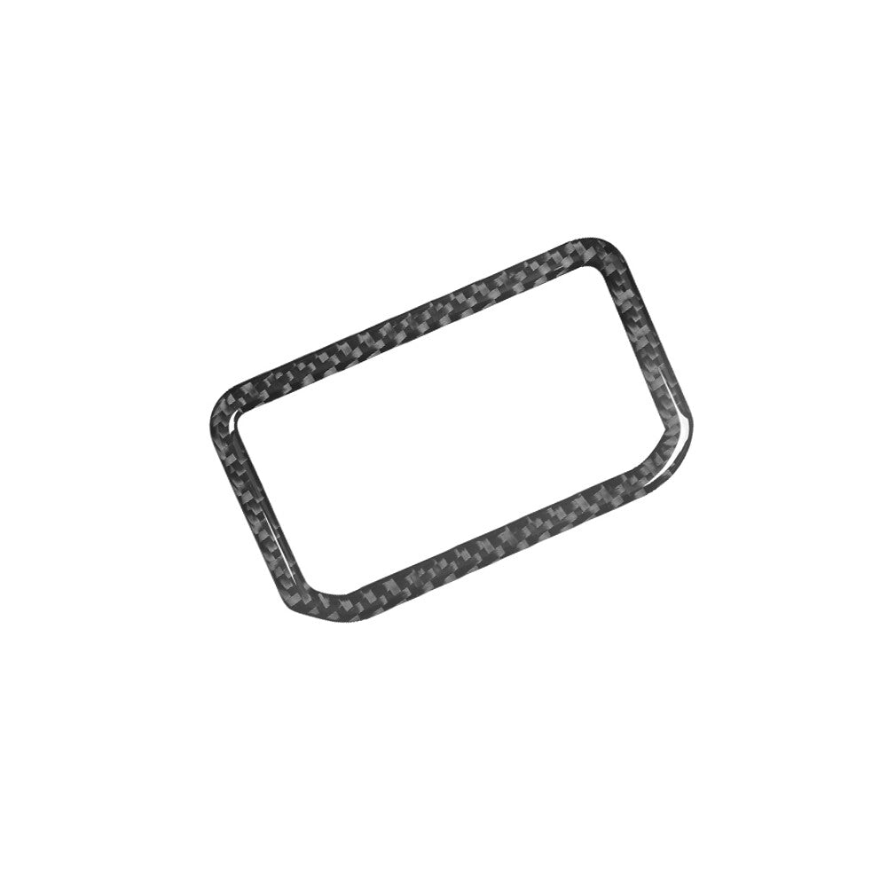 Carbon Fiber Rear Armrest Switch Cover Trim For Land for Range Rover Sport 2014-2017