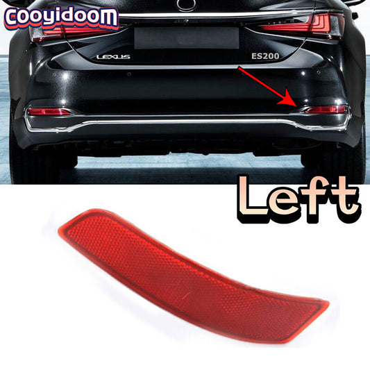 Left rear reflector bumper light applicable to for Lexus ES200, ES300h, ES250, ES350 (2013-2017)