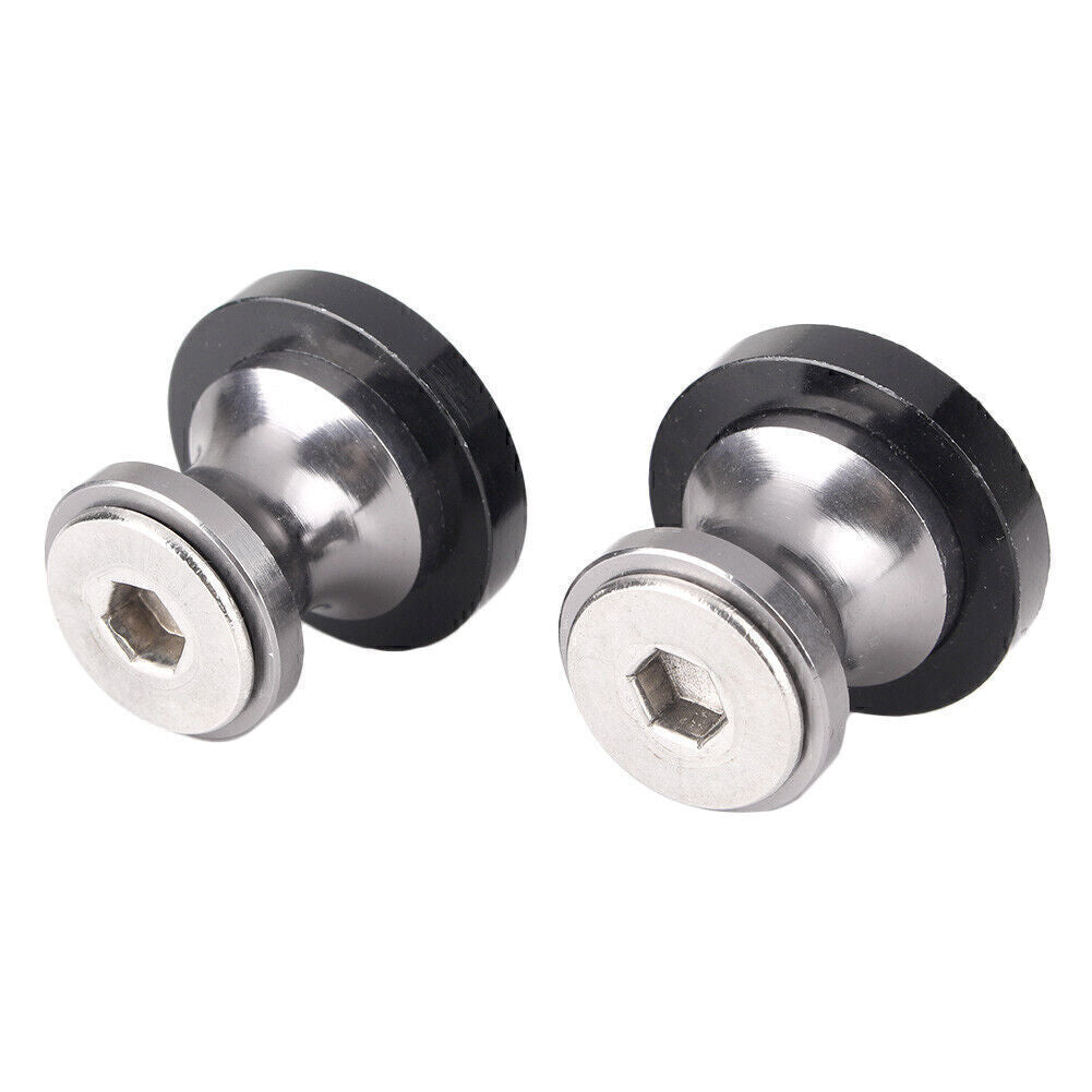 for Yamaha MT-09 MT-10 FZ09 Grey 10mm Screws Sliders Swingarm Spools Slider Grey