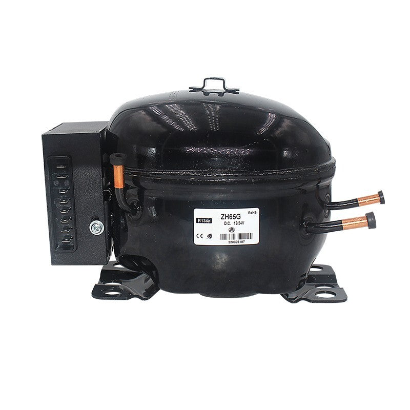 12V 24V DC Car Refrigeration Air Compressor Fridge Freezer Marine R134a ZH65G