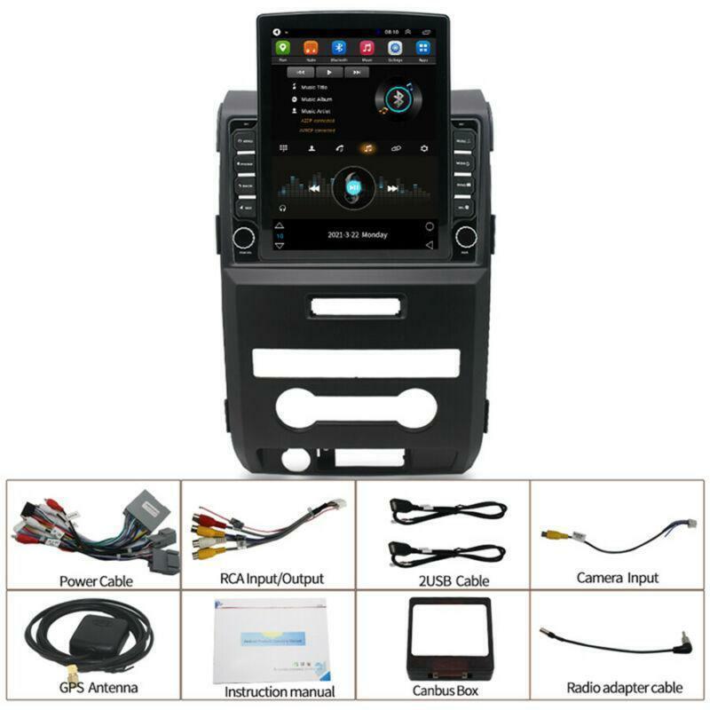 Android 10.1 for Ford F-150 F-150 2009-2012 9.7 Vertical Stereo Head Unit Radio