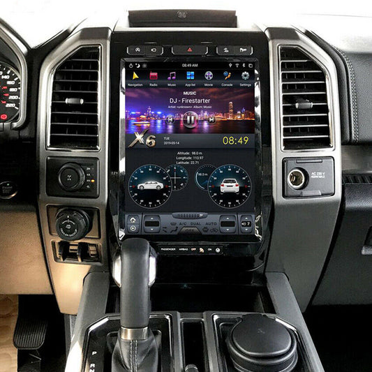 13.0 Android 9.0 car Radio Vertical Screen GPS Carplay for Ford F150 2015-2019