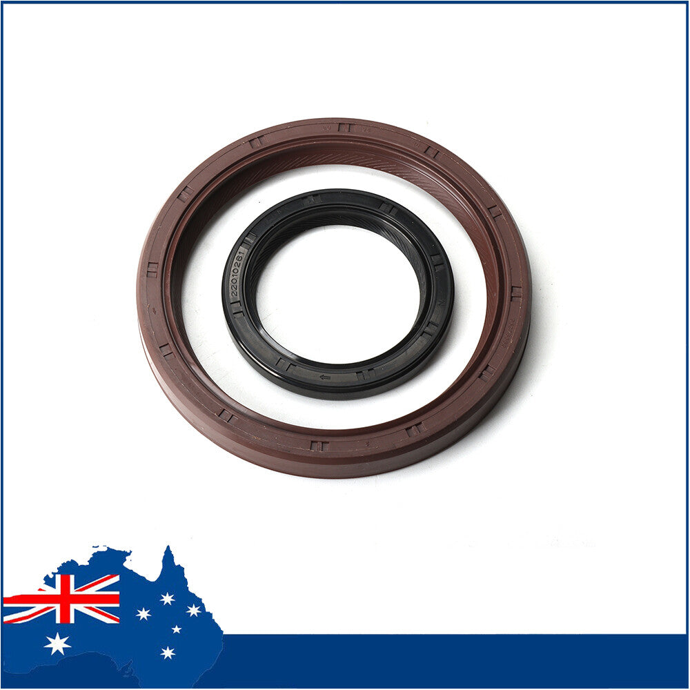 2X Crankshaft Crank Oil Seal for Honda for Acura TSX RSX for Civic 2002-2006 2007-2013