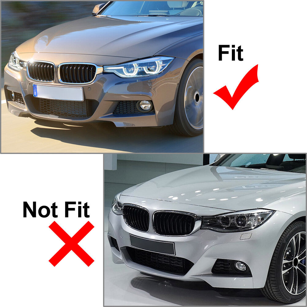 Front Bumper Lip Corner Splitterfor BMW 3-Series F30 F312012-2018