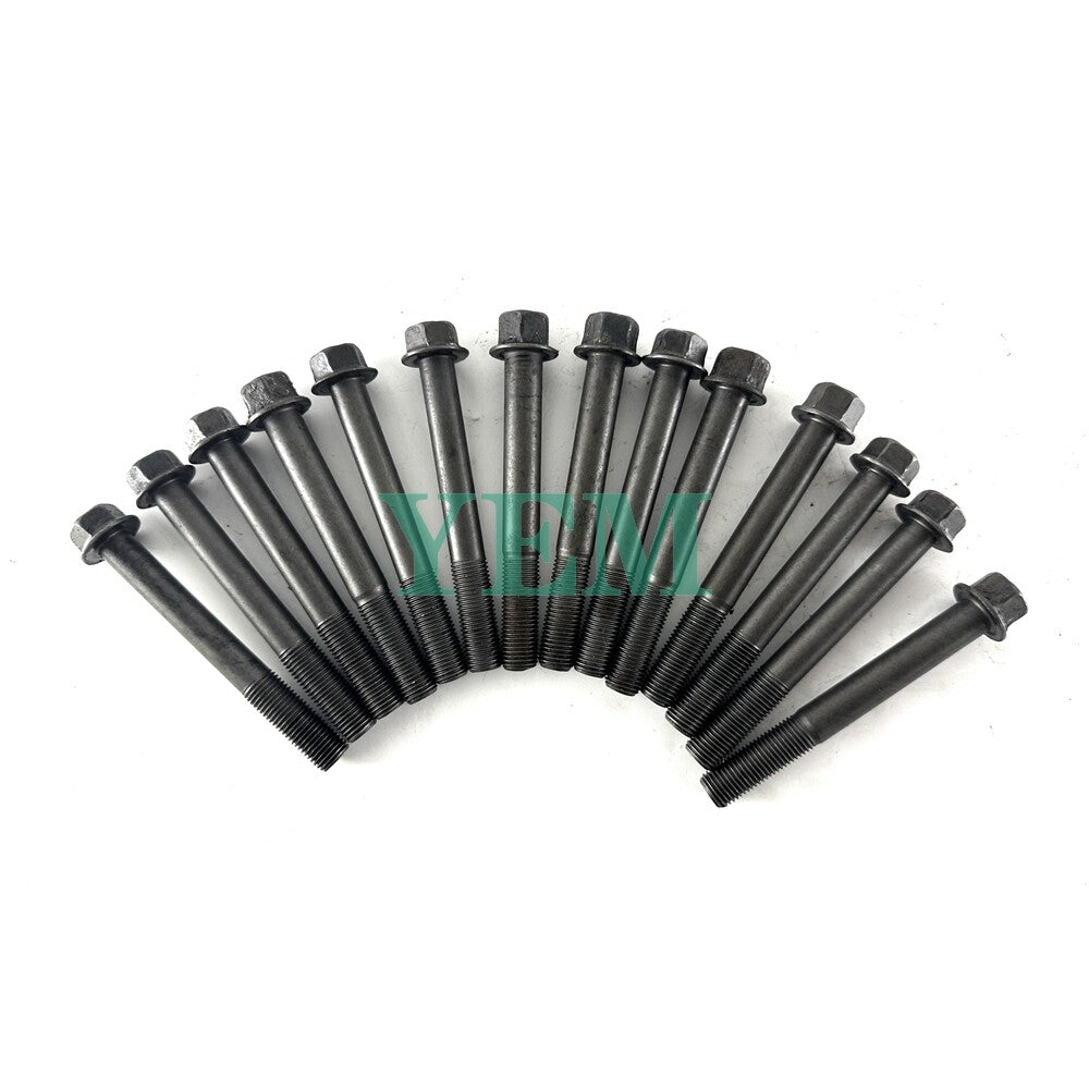 1 Set Engine Head Bolt 14pcs For Yanmar 3TNV74 Engine 3TNV74 Cylinder Head Bolt