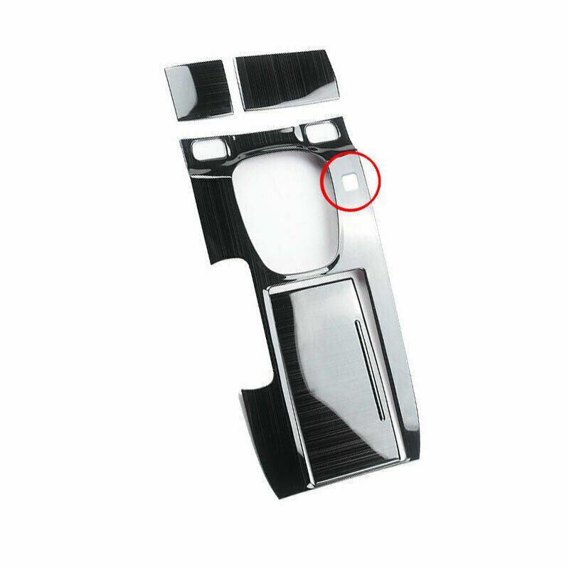 Inner Gear Shift Panel Decor Cover Trim for Honda Accord 08-2013 Black Titanium