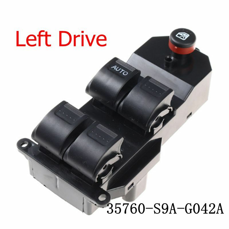 35760-S9A-G042 Electric Power Window Switch Fit for Honda CRV 2002-2006 for Civic