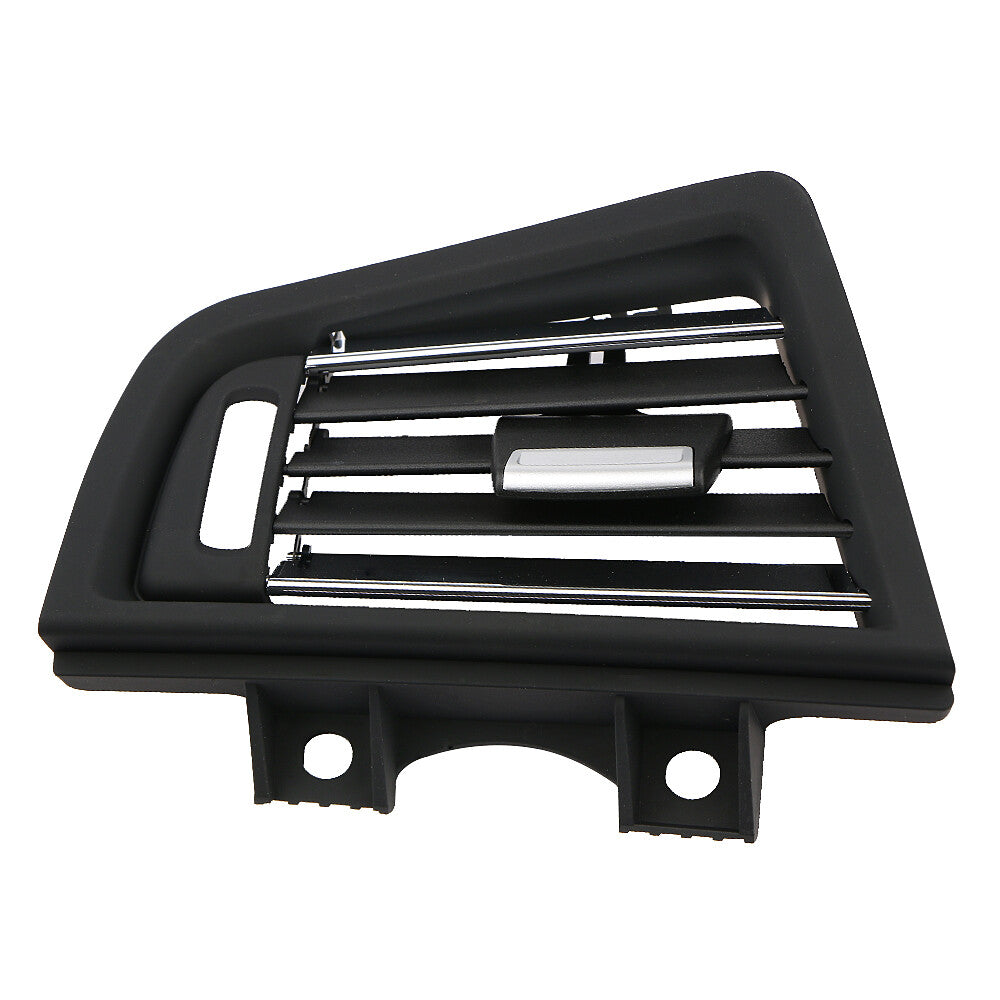 Left console grill dashboard AC air vents for BMW 5 Series 520 523 with chrome trim