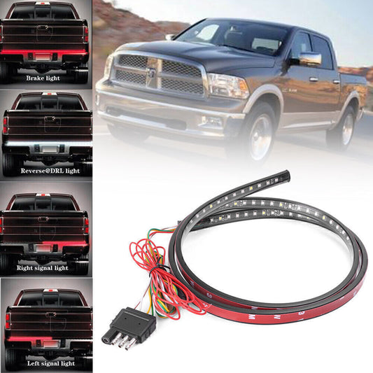 5-Function 48 Truck LED Tailgate Brake Light Strip bar Fit Chevry for Honda for Ram