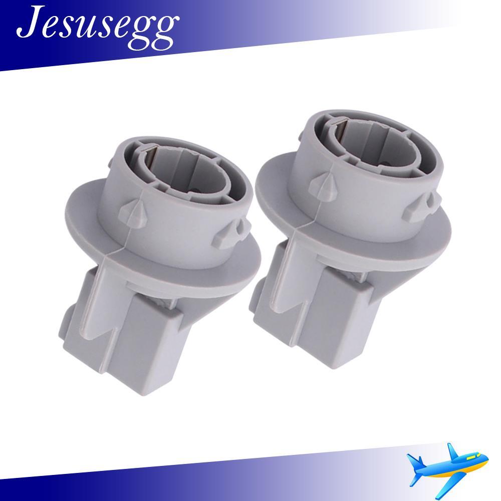 2Pcs Front Car Turn Signal Blinker Light Bulb Socket Gray for Acura 1988-1993