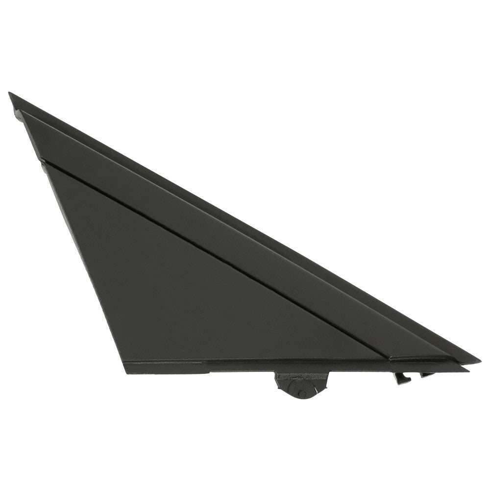 Front Right Door Mirror Flag Cover Molding Trim Matte Black Fits 12-19 for FIAT 500