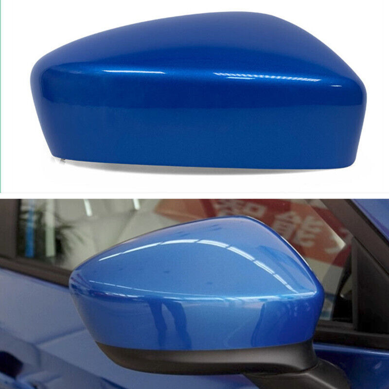 Right Blue Rear View Side Mirror Cover Shell Cap for Mazda CX5/CX-5 2013-2014