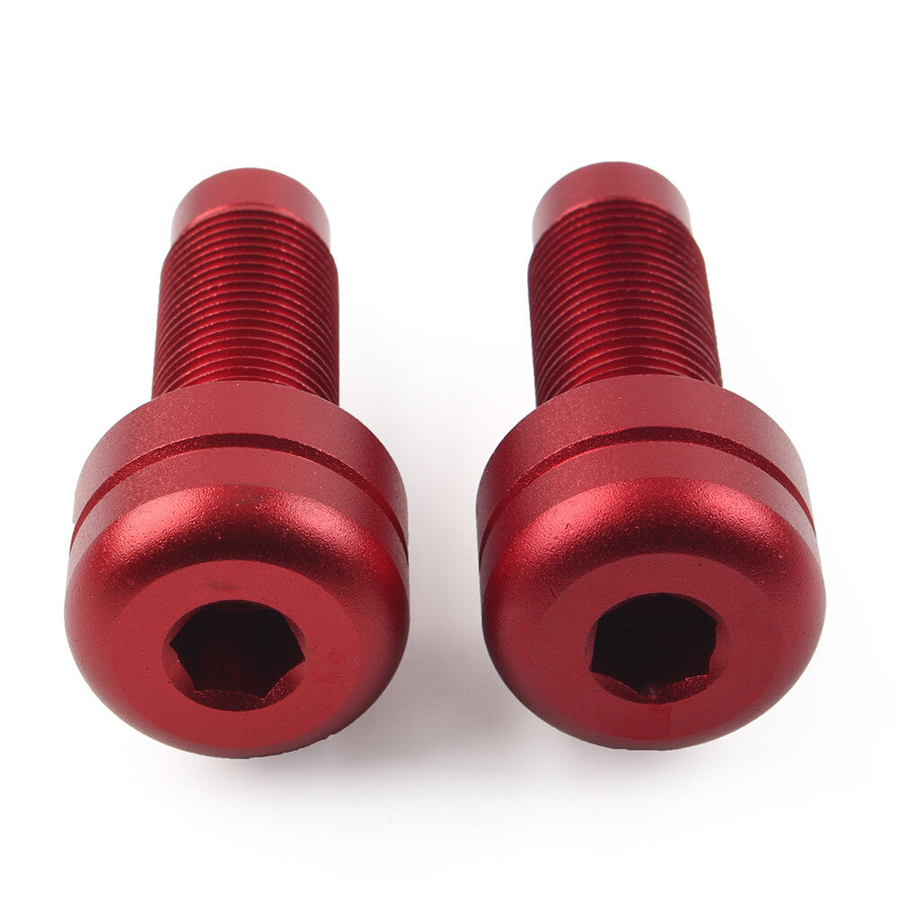 Handlebar Grips Bar End Slider Cap Red for DUCATI Panigale 899 959 1199/1299/S/R