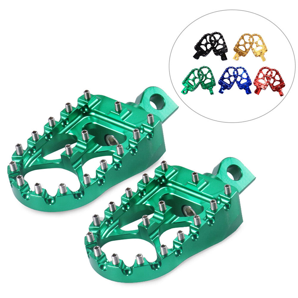 5 Color CNC Wide MX Style Foot Pegs Pedal Footrest for Harley Sportster Softail