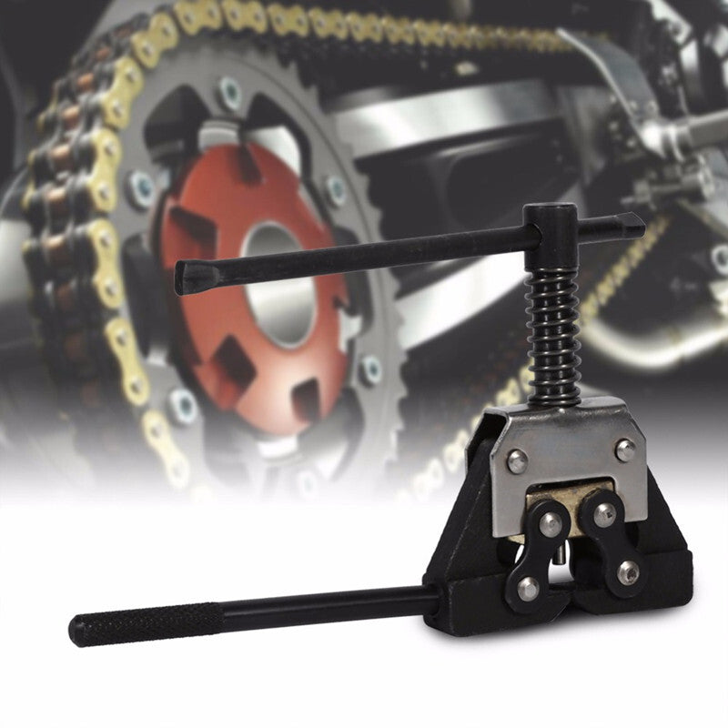 Motorcycle Chain Breaker Link Removal Splitter Repair Cutter Riveting Tool Kit