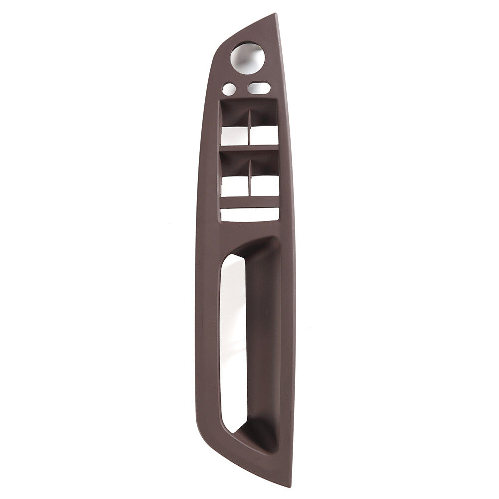 Mocha Front Inner Door Panel Handle Pull Trim Cover for BMW X5 E70 X6 E71 E72