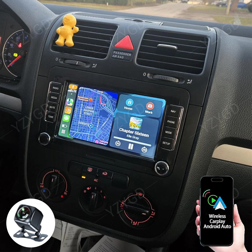 for VW for Jetta for Tiguan CC for Passat Stereo 7 Android Apple Carplay Car Radio GPS Navi