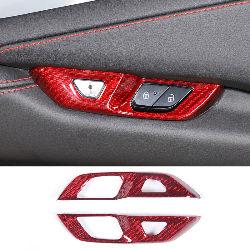 4-Piece ABS Taillight Smoke Shield Housing Cover for BMW 5 Series 2021-2022