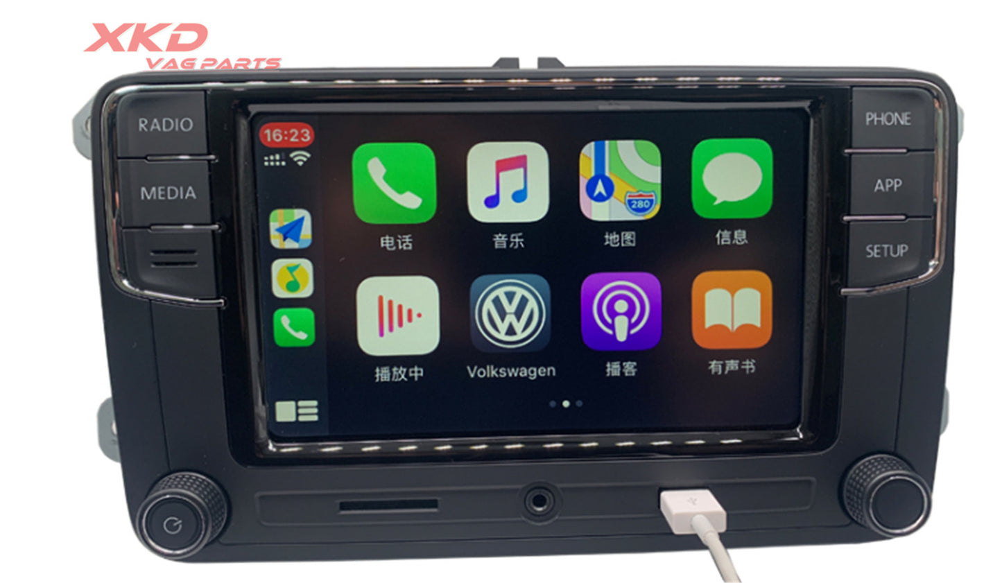 6.5 MIB CD Player Carplayer MirrorLink Fit For CC EOS for Tiguan