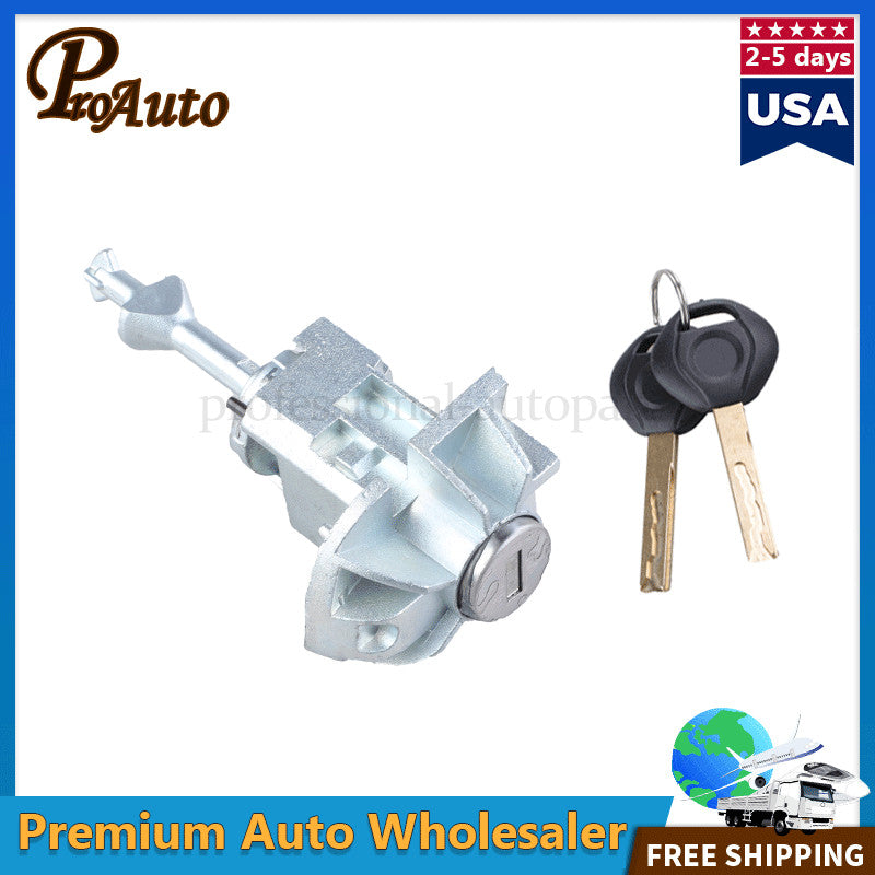Front Left Side Door Lock Cylinder Barrel w/ keys For 2001-2006 for BMW E46 3 Series