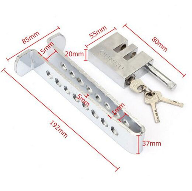 Steel Forging Auto Supplies Anti-theft Device Clutch Lock Car Brake Lock Truck