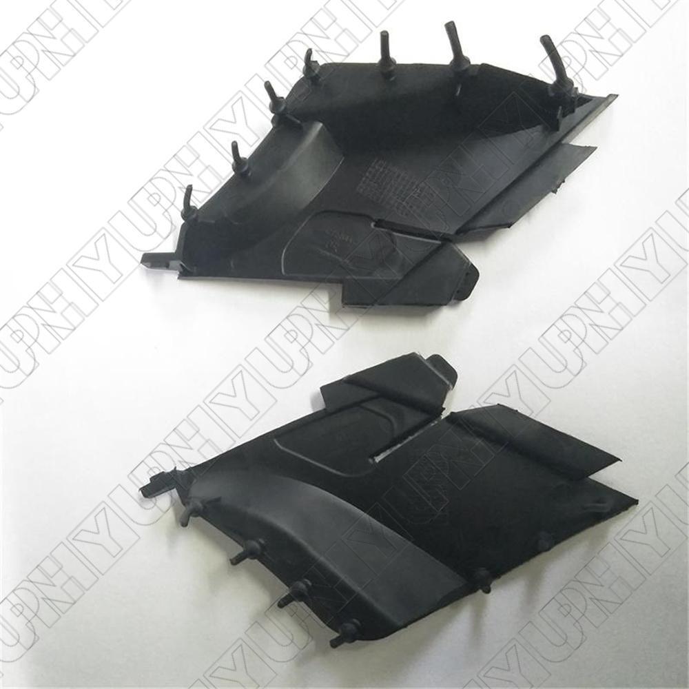 Left + Right Hood Hinge Cover Trim for Honda Fit Jazz Hatchback GD 2003-2008 LHD