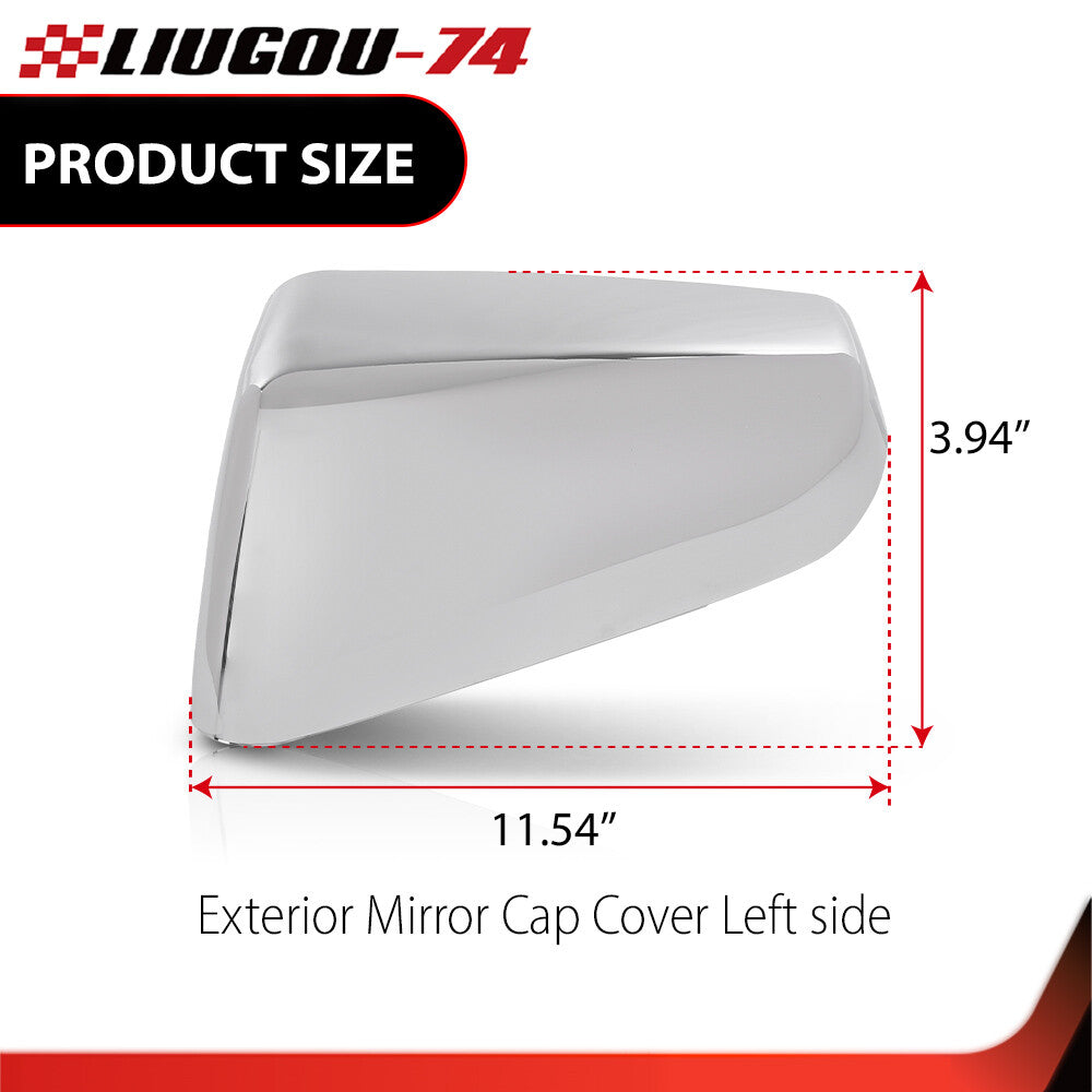 Suitable for 2018-2021 for Chevrolet Equinox for GMC Terrain Exterior Mirror Cap on the Left Side