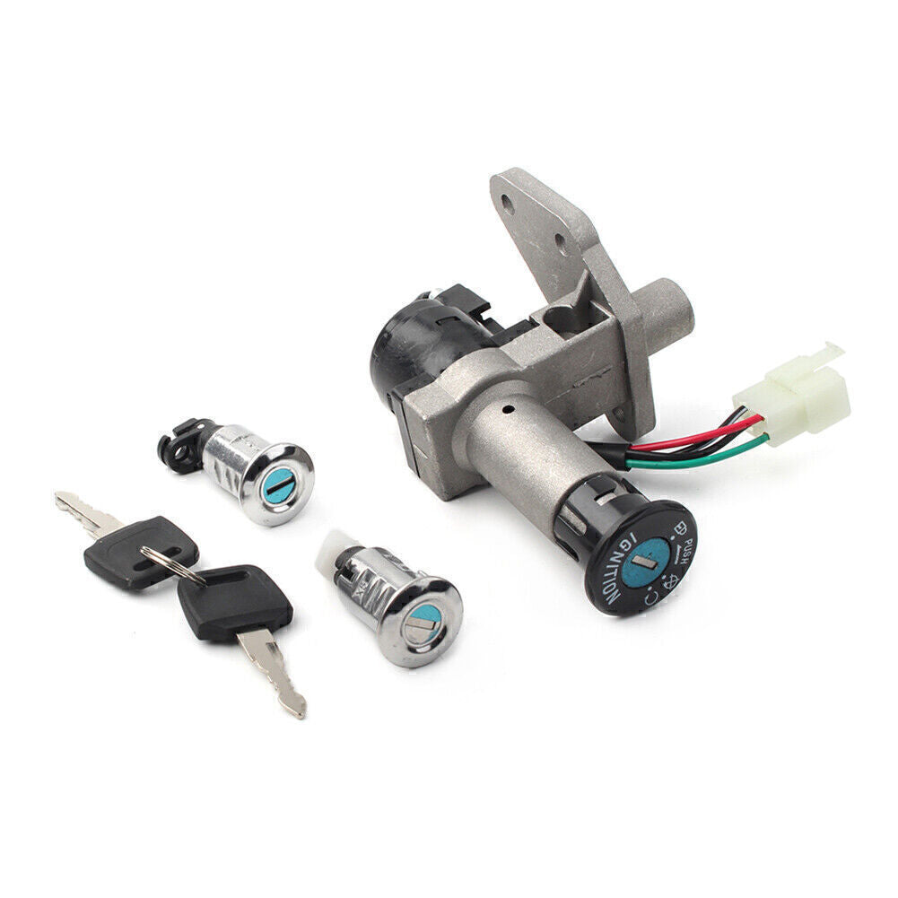 GY6 50CC IGNITION SWITCH KEY LOCK GAS TANK CAP SET fits SCOOTER MOPED TAOTAO