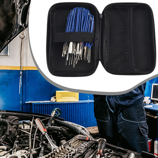 Rugged Stainless Steel Pin Removal Tool Set (36 Pieces) for Terminal Detachment