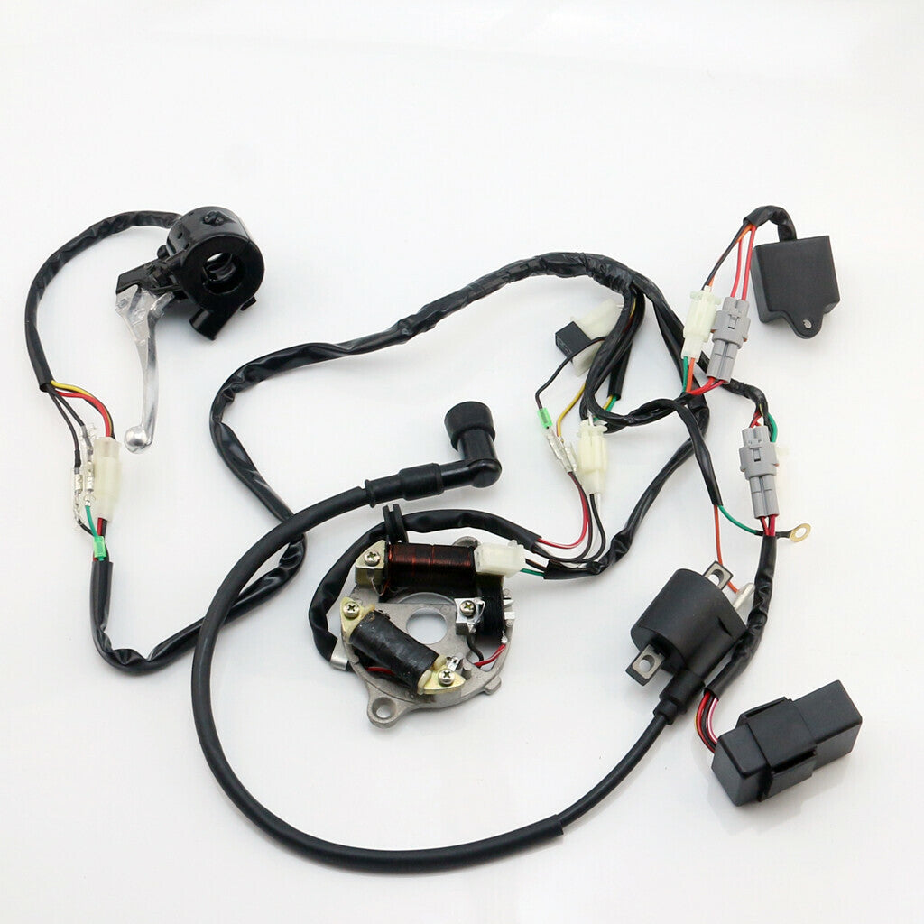PW50 WIRE WIRING HARNESS Loom Ignition Switch CDI Unit Magneto Stator ASSEMBLY