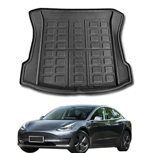 1X Rear Trunk Tray Cargo Liner Boot Floor Mat Carpet for TESLA 2017-2019 2018