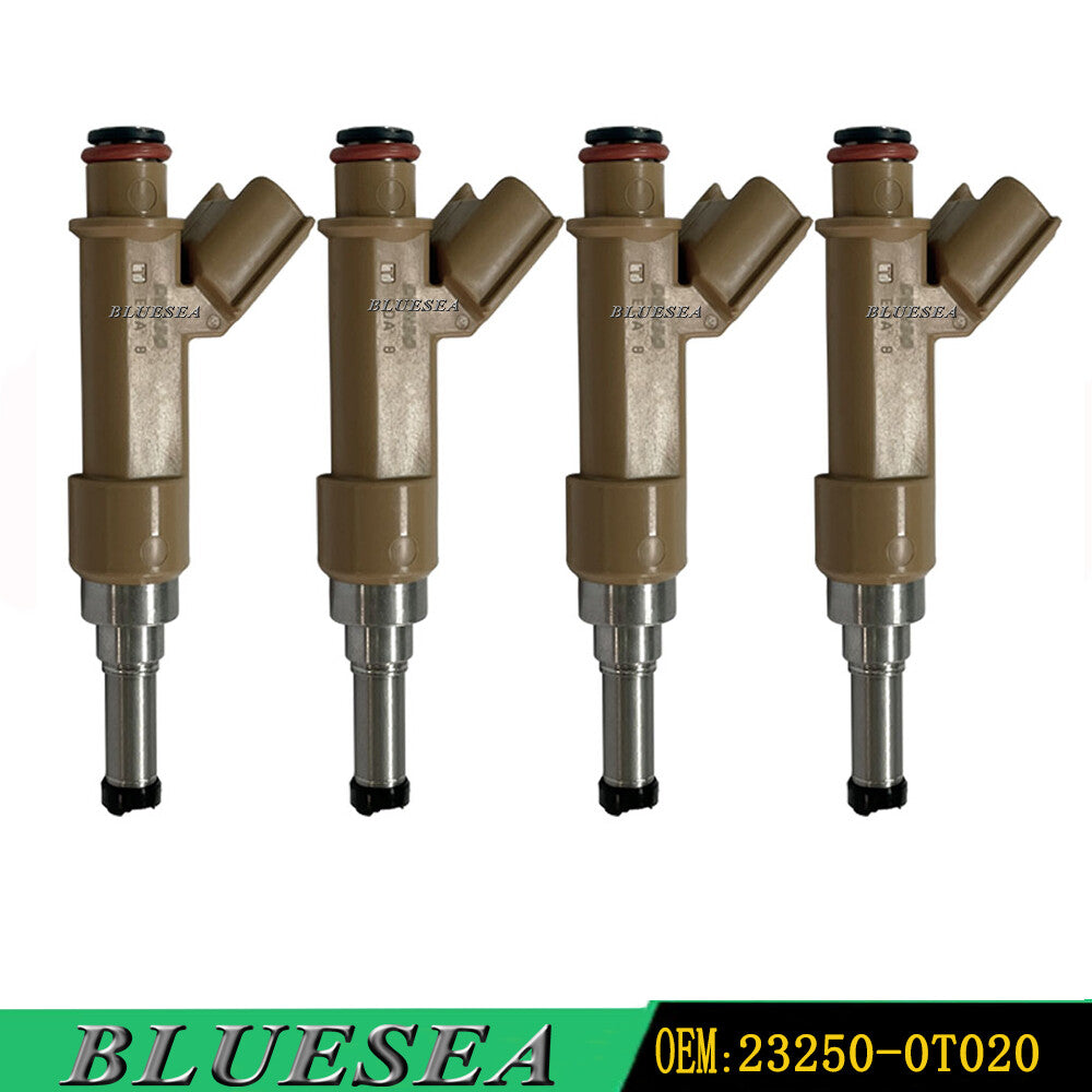 4PCS Fuel Injectors 23250-0T020 For 2009-2015 for Toyota for Corolla Matrix 1.8L