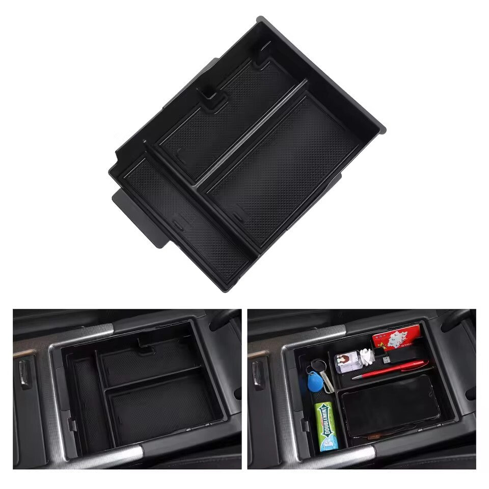 for Hyundai Palisade 2023 + Center Console Armrest Storage Box Tray Organizer
