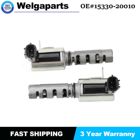 2x 15340-20010 for Lexus ES300 RX330 VVT Control Valve Variable Timing Solenoid