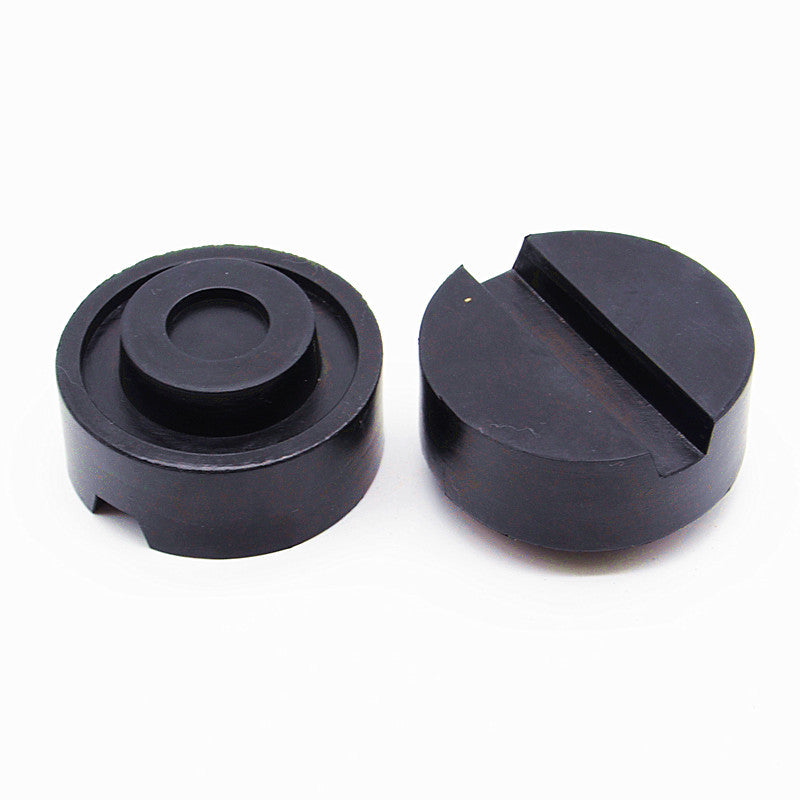 Car Adapter Rubber Pinch Weld JackPad 6533mm Slotted Rail Floor Jack Disk Mat