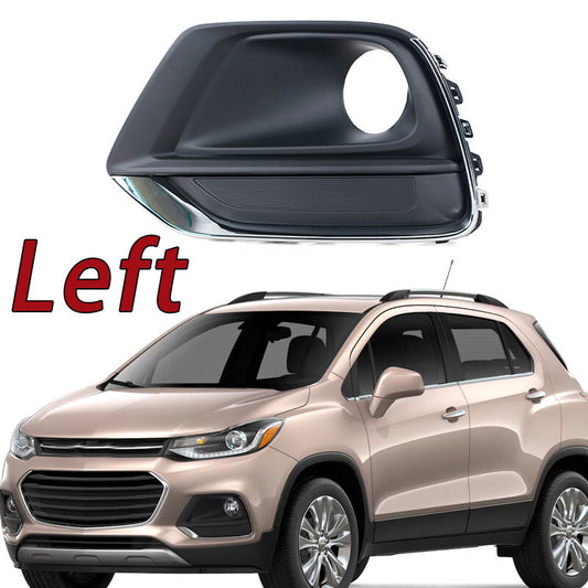 Left for Chevrolet Trax trackers 2017-2019 fog light cover grille with perforations
