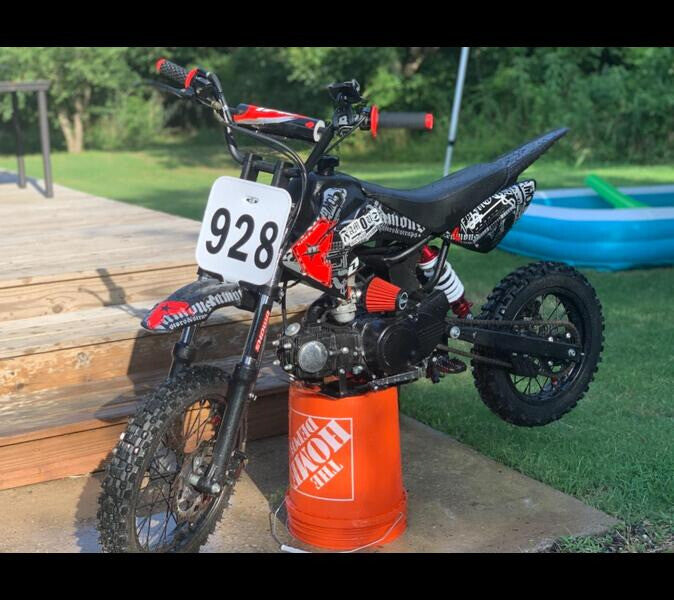 Plastics Fender Kit + Sticker Kit for Honda CRF50 XR50 Dirt Bike 110cc 125 140c