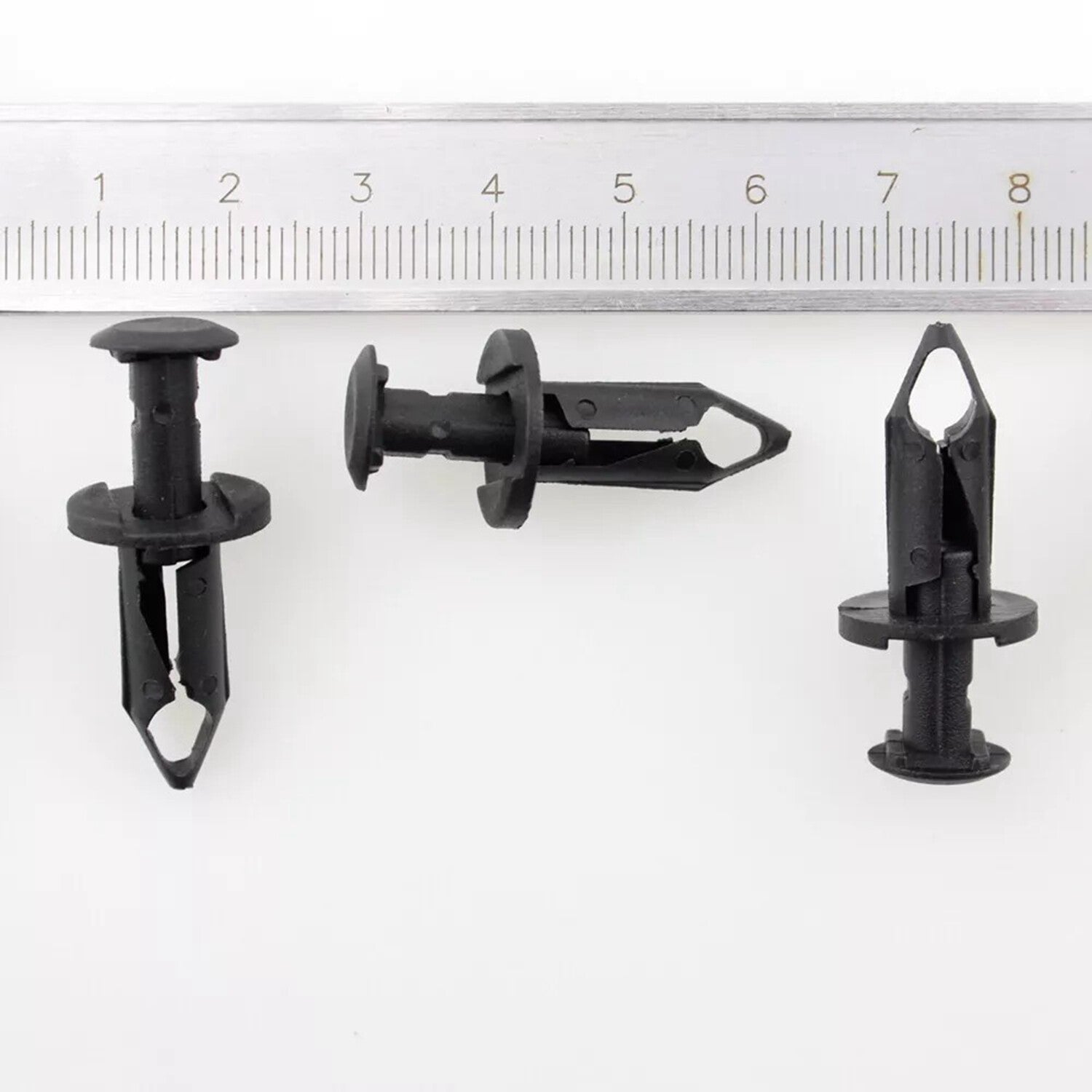 30 Nylon Push-Type Retainer 8mm ATV Body Rivet Fender Clips 90653-HC4-900
