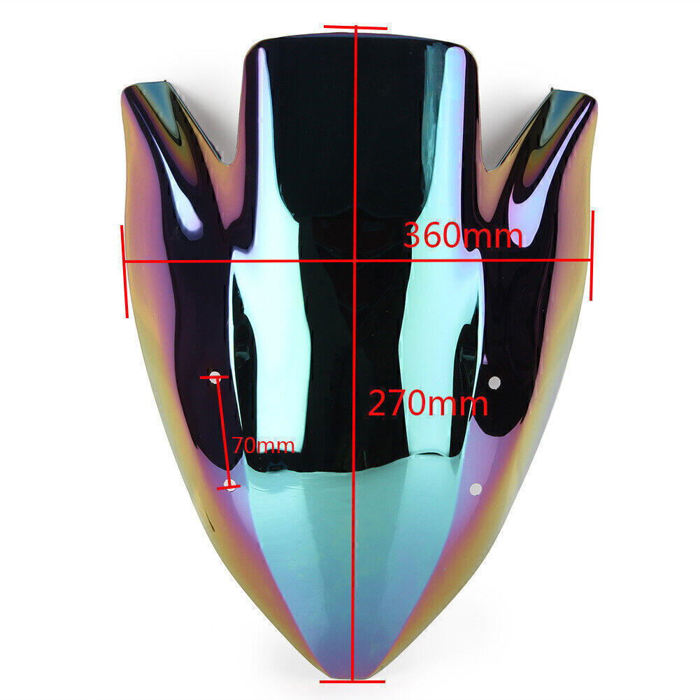 Motorrad Windschild Verkleidung Br?unen F¨¹r for Kawasaki Z1000 2003-2006 2004