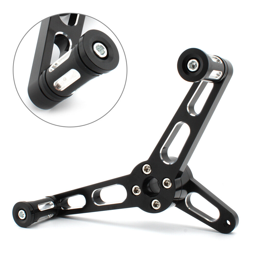 CNC Front Foot Pegs Heel Toe Shifter Lever Fit for Harley Sportster XL883 XL1200