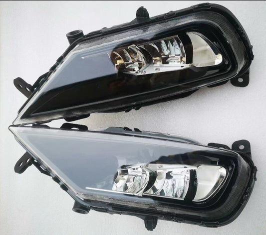 Car Front Bumer Left Right LED DRL Fog Light Fit for Volvo XC60/S90 2018-2022