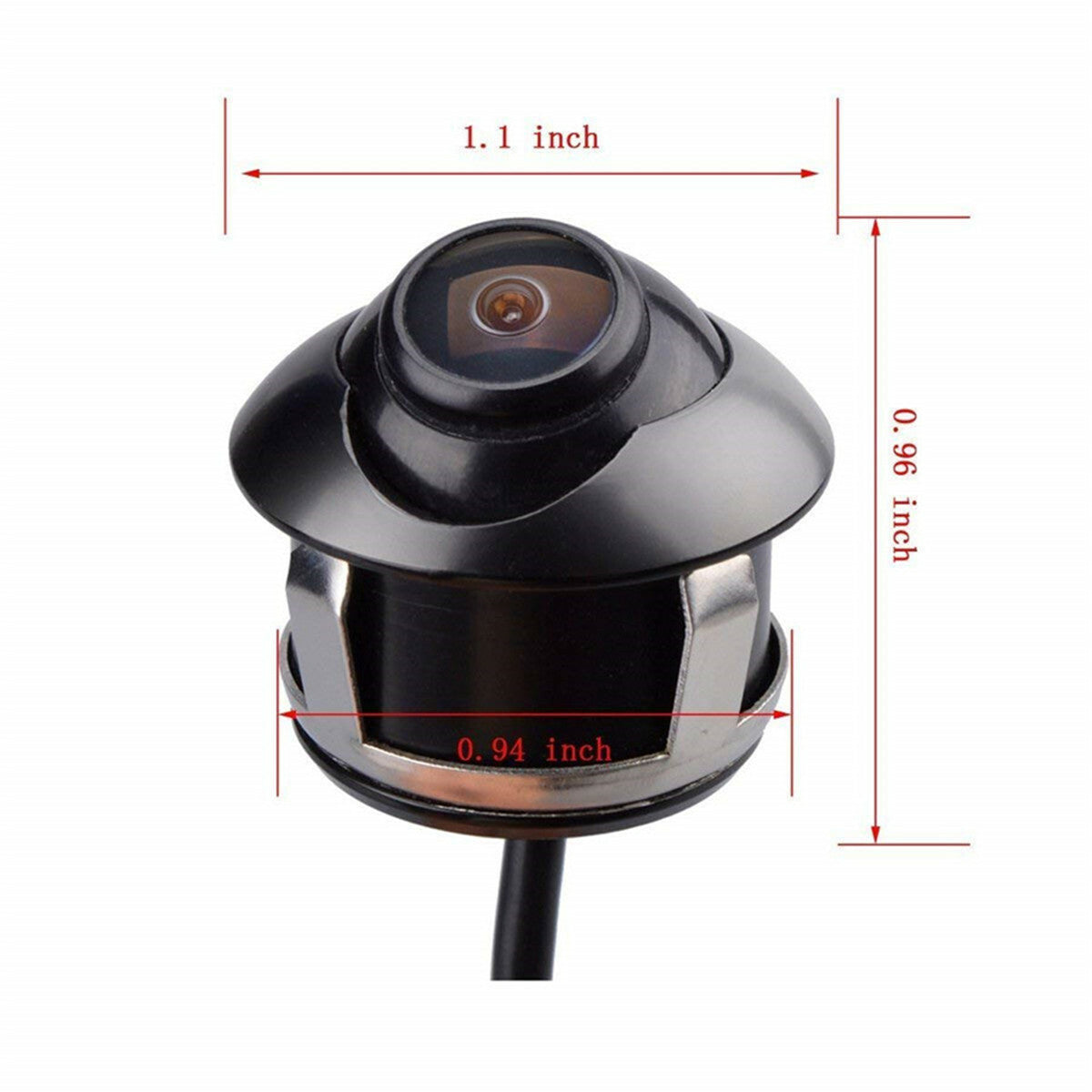 360¡ã Car Rotatable for Mini CCD Rear View Cam Backup Camera Night Vision Waterproof