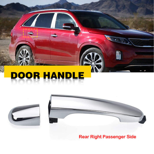 Exterior Door Handle for Kia Sorento 2011-2015 Rear Right Side Driver RH Chrome