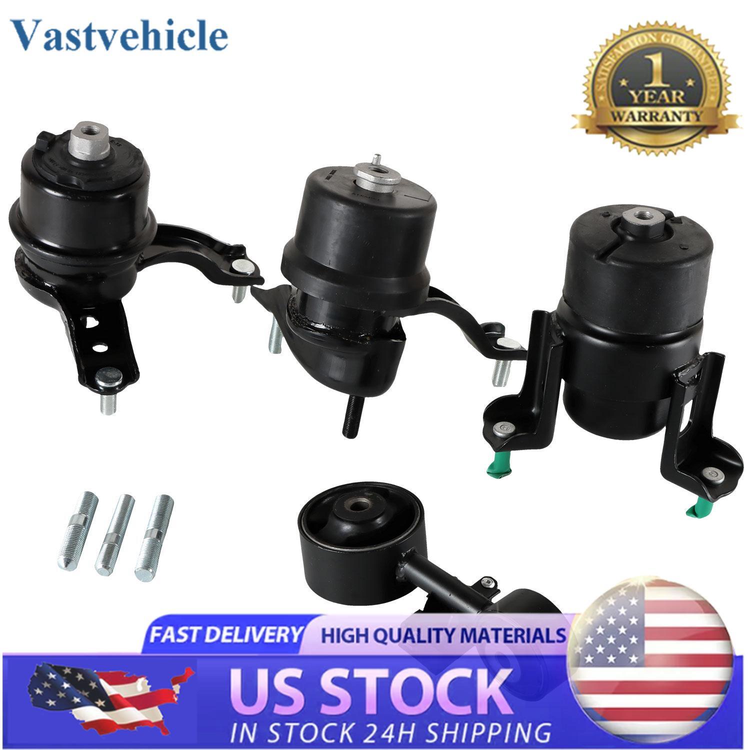 4Pcs Engine Motor  Trans Mount for Toyota for Camry 2.4L 2008-2011 Automatic A4211