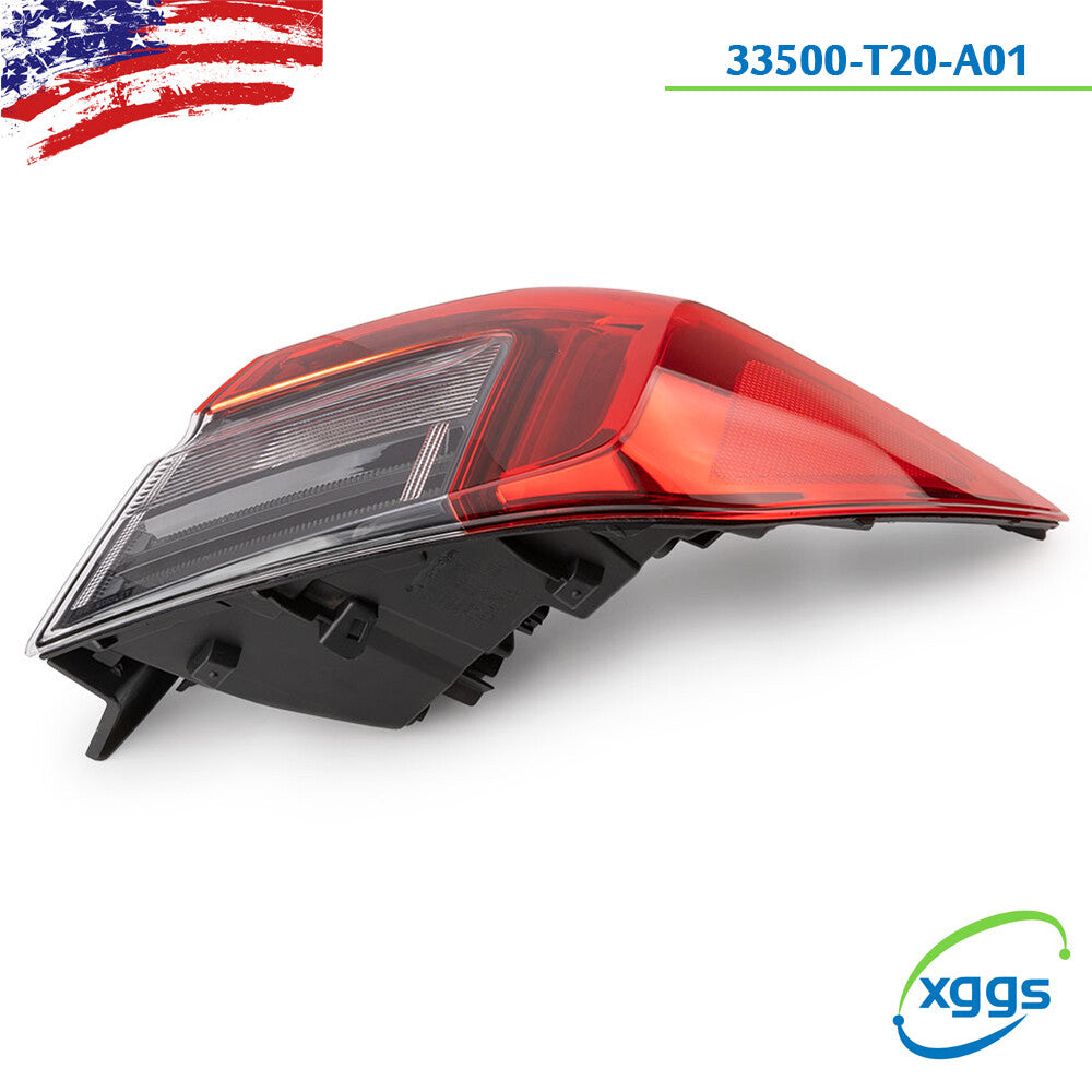 1X Passenger Right Outer LED Tail Light Lamp For 2022-2023 for Honda for Civic Sedan