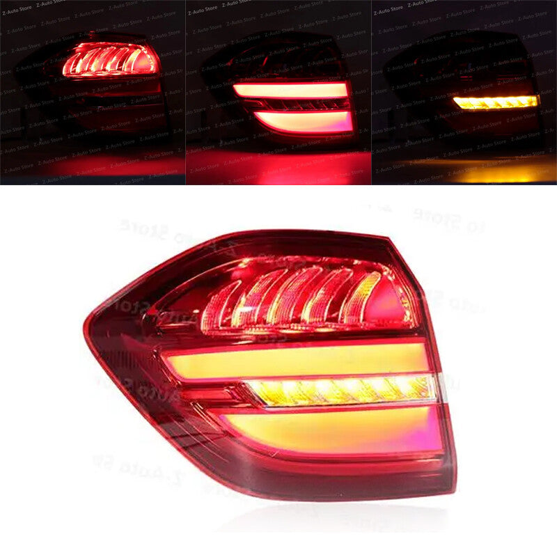 The left LED exterior taillight is suitable for the for Mercedes-Benz GLS-Class X166 (2016-2019).