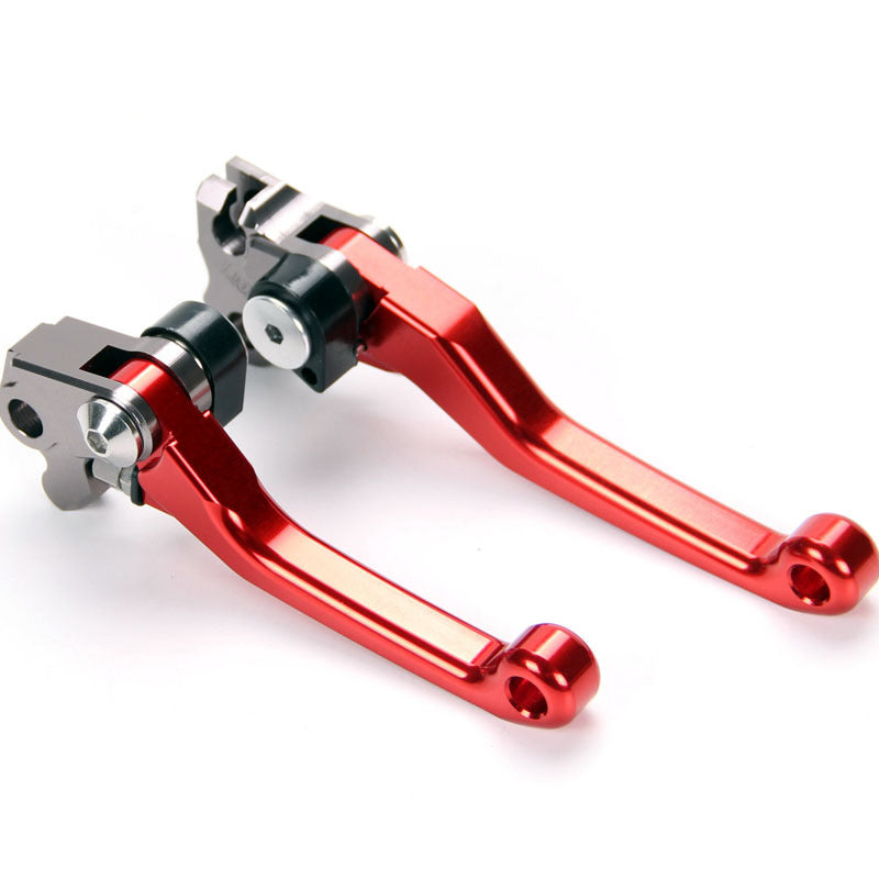 Red off road Dirtbike Brake Clutch Levers for Honde CRF250R/CRF450R (2004-2006)