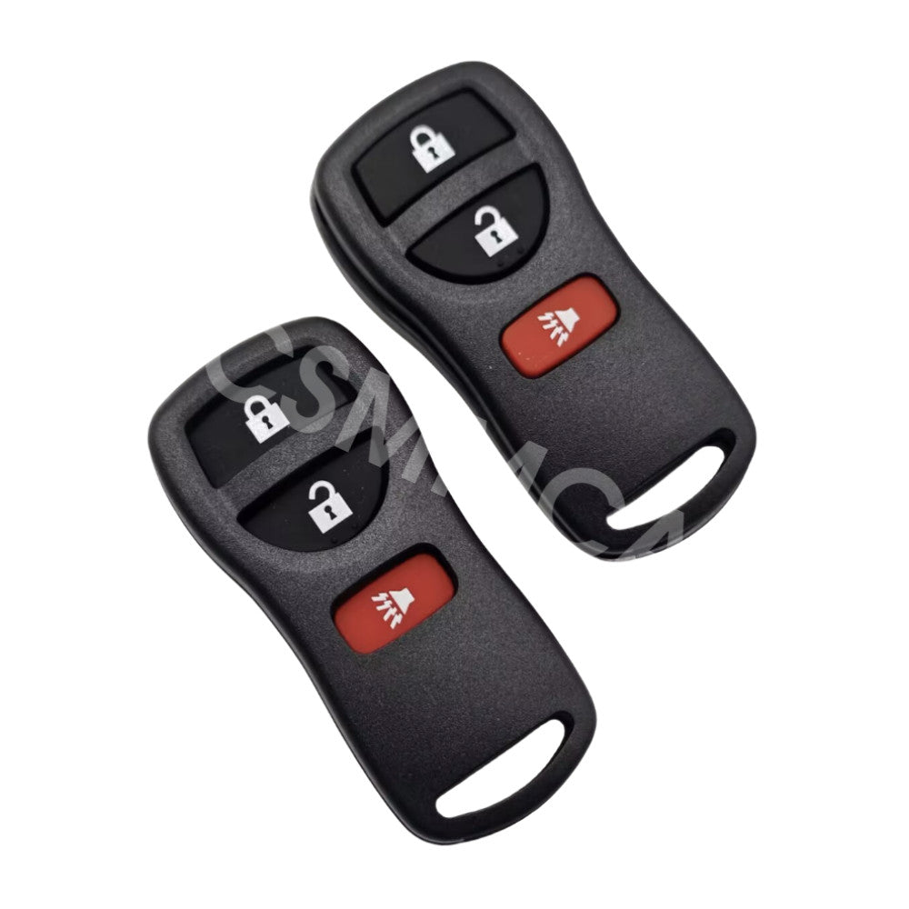 Car Key Fob Remote Shell Case Keys Cover 2PCS Fit for Nissan Xterra 2002-2015